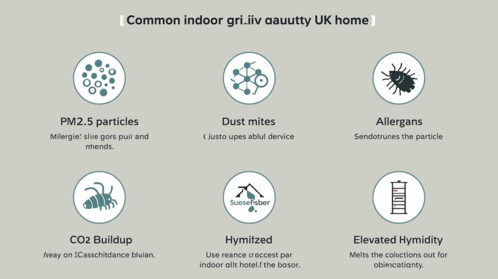 Common indoor air quality problems found in UK homes