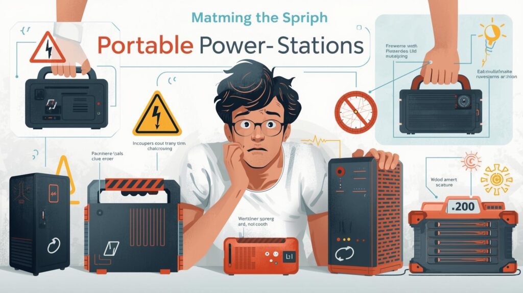 Common mistakes people make when buying a portable power station