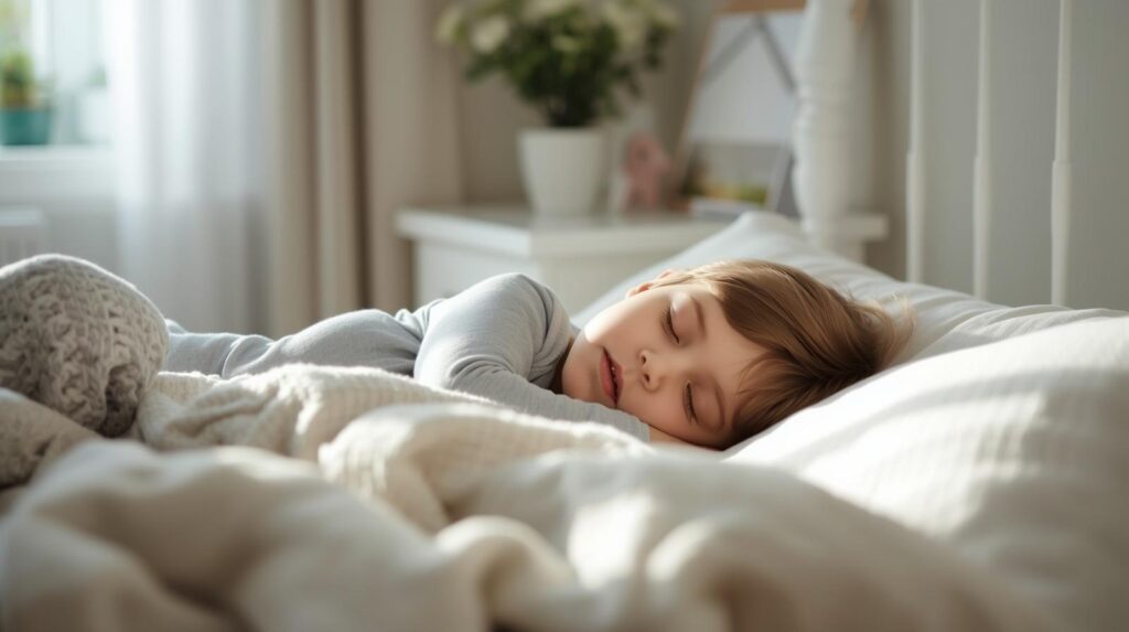 Healthy indoor air quality in a child’s bedroom