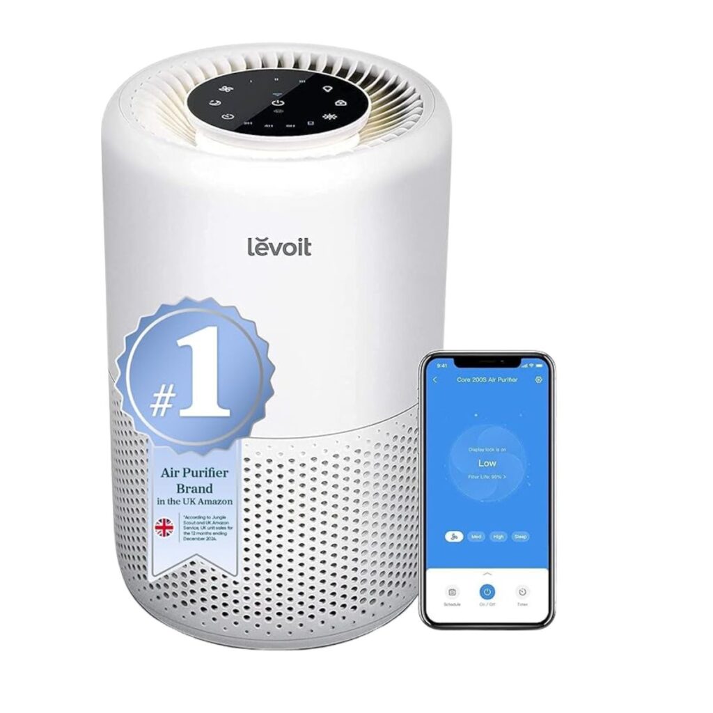 Levoit Core 200S Smart Air Purifier for Medium Rooms