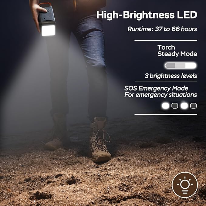 MARBERO 98Wh Emergency Power Bank in use indoors