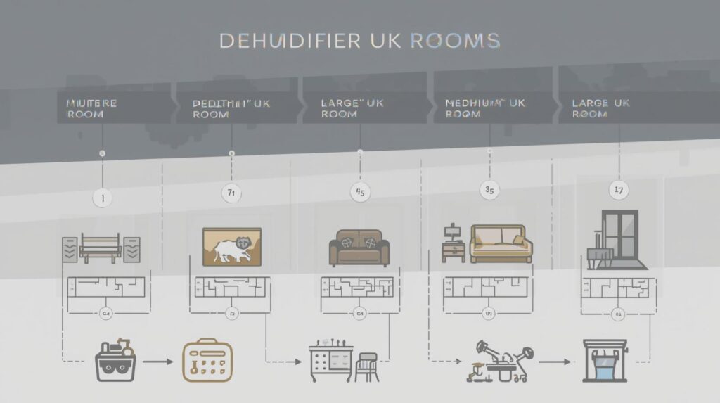 dehumidifier capacity guide for UK room sizes