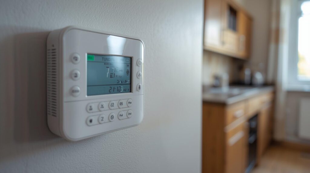 heating controller use in UK household heating systems