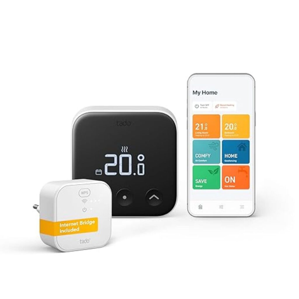 tado° Smart Thermostat X (Wired) – Premium Energy-Efficient Heating Control