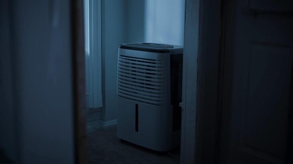 incorrect placement of dehumidifier increasing energy usage in UK home